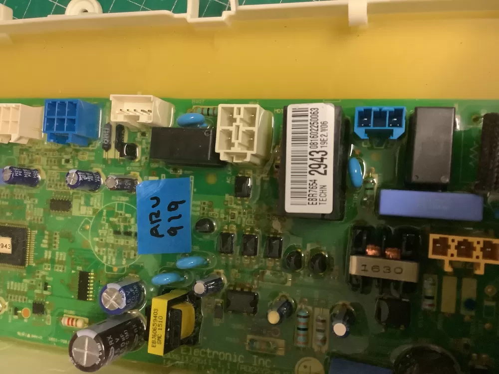 LG EBR76542943 Dryer Control Board AZ210934 | ARV919