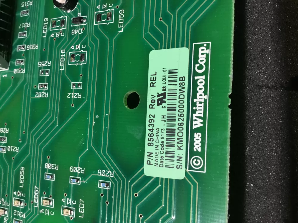 Kenmore Whirlpool WP8564392 8564392R Washer Control Board AZ74545 | NR1861