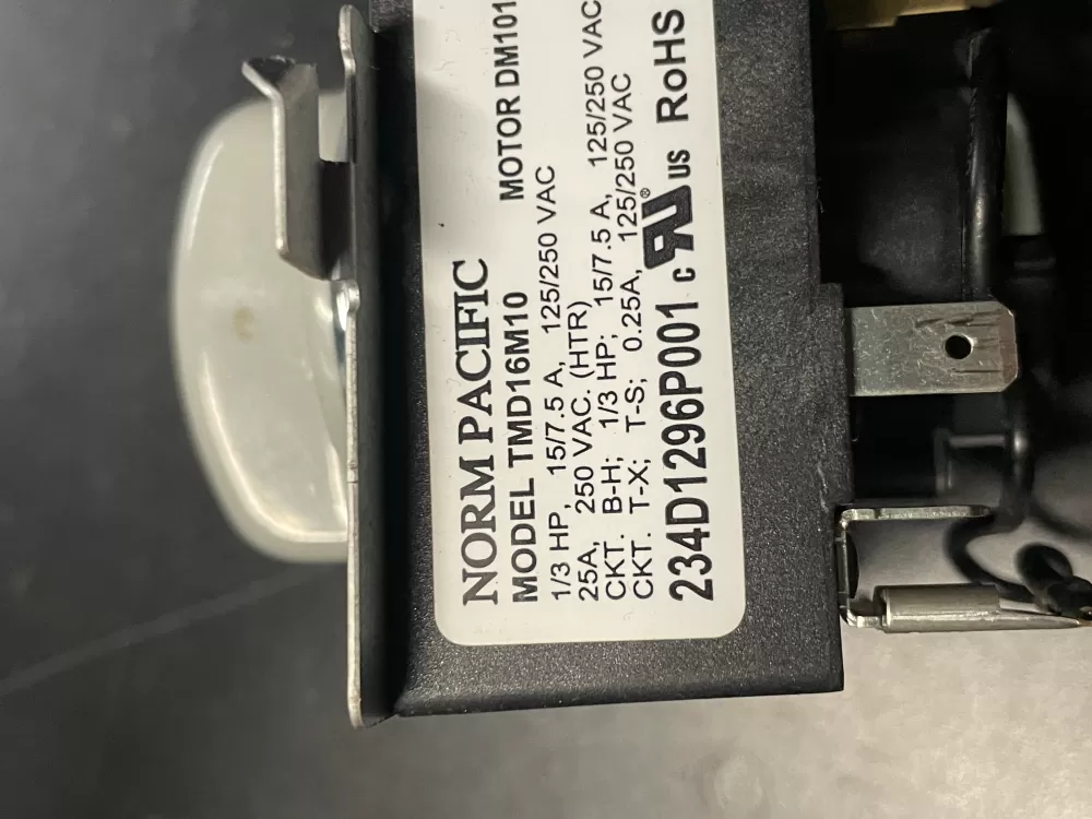 GE TMD16M10 234D1296P001 Dryer Timer AZ7553 | WM1601