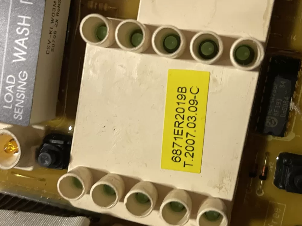 LG 6870EC9230A 6871ER2019B Washer Control Board AZ29785 | WM130