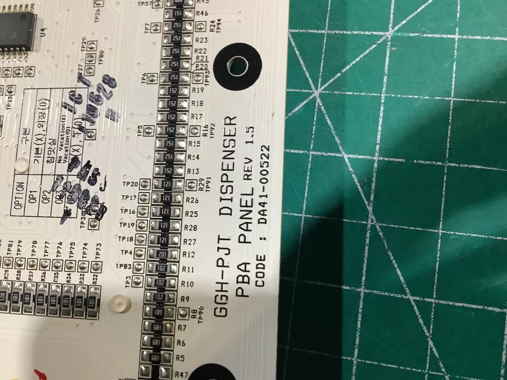 Samsung DA41-00522A Refrigerator Dispenser Control Board AZ153156 | NR118