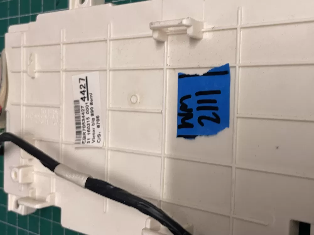LG EBR78534427 Washer Control Board AZ210365 | Wm2111