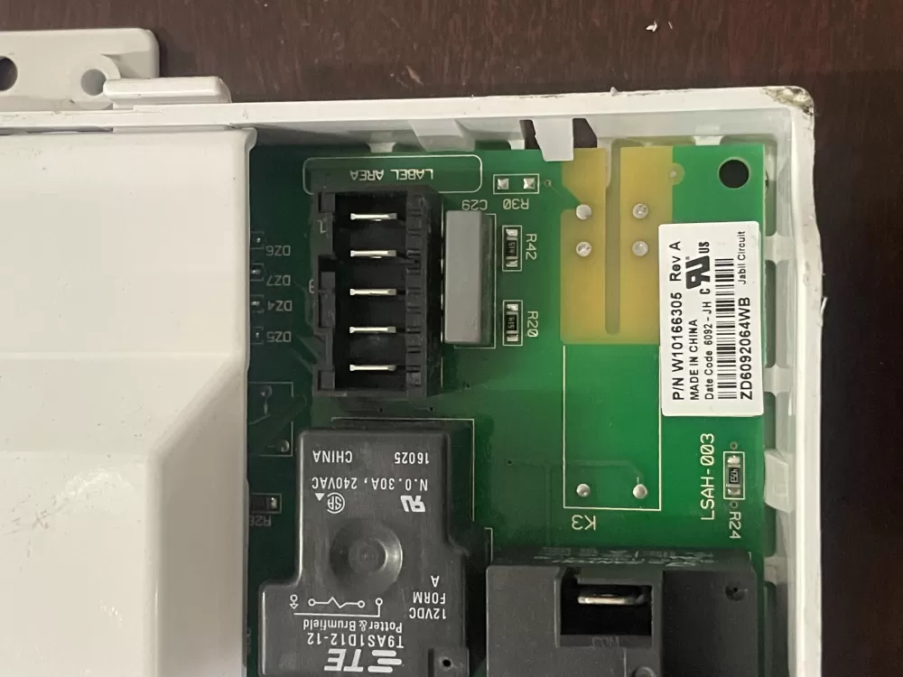 Whirlpool Maytag Kenmore W10166297 Dryer Control Board AZ45121 | KM808