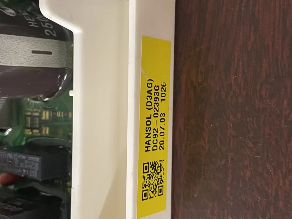 Samsung DC92-02393G DC92-02393M PS16556778 Washer Control Board AZ27508 | KMV64