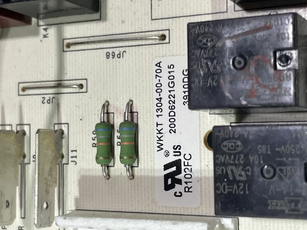 GE 200D6221G028 EBX1110P002 Refrigerator Control Board AZ146507 | Wm2460