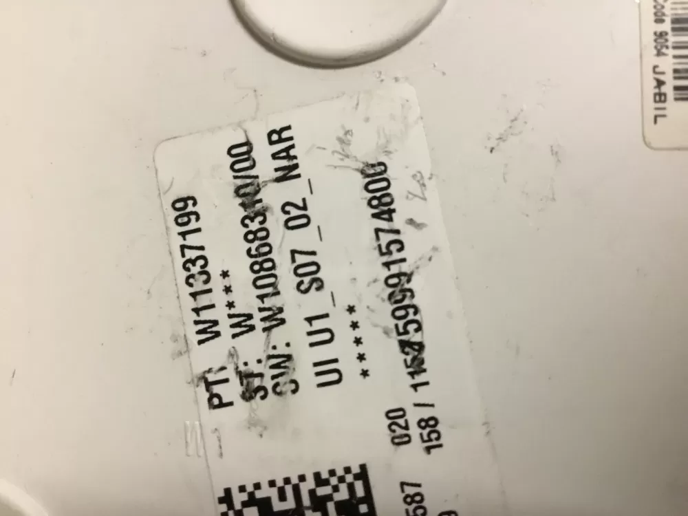 Whirlpool W11046208 W11337199 W11367297 Washer Control Board AZ10265 | NR514