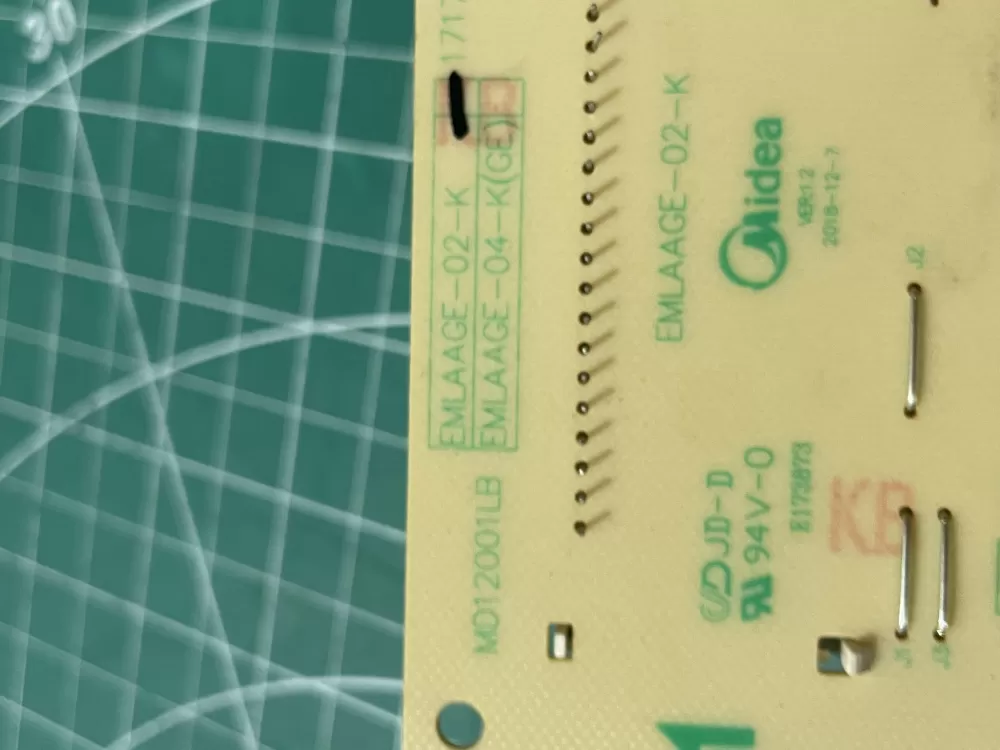 GE MD12001LB EMLAAGE-04-K 17170000008243 Microwave Control # AZ192607 | Wm378