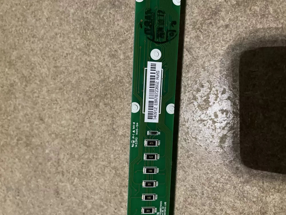 Kenmore LG EBR78723602 Refrigerator User Interface Control Board AZ28464 | KM229