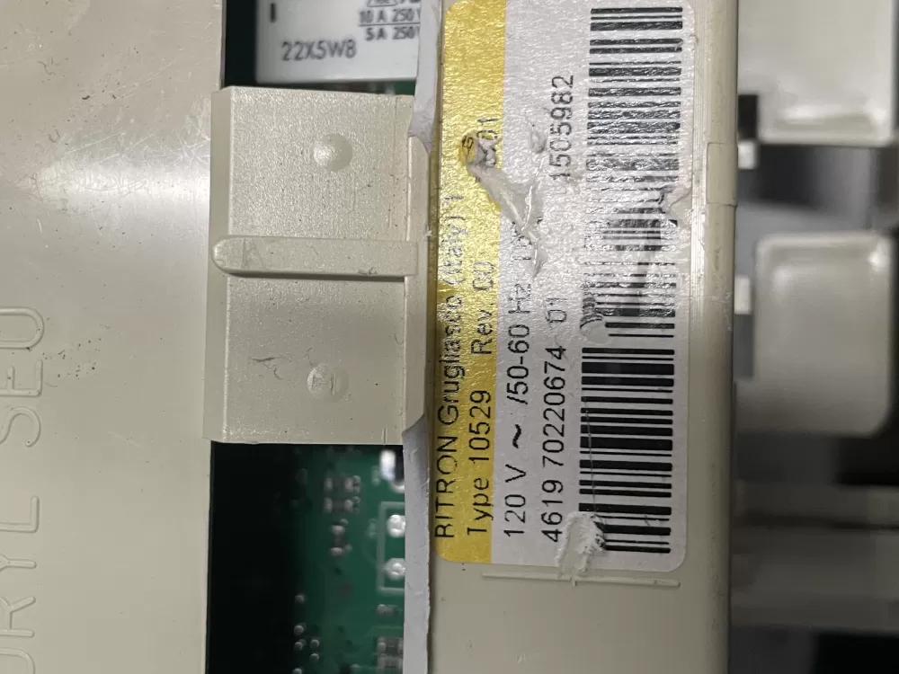 Whirlpool 46197022067401 Washer Control Board CCU AZ20952 | WMV152