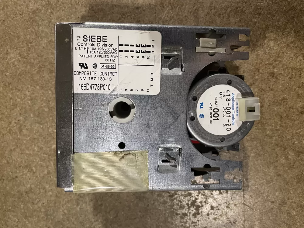 GE Kenmore 165D4778P010 79 Dishwasher Timer AZ24932 | KM351