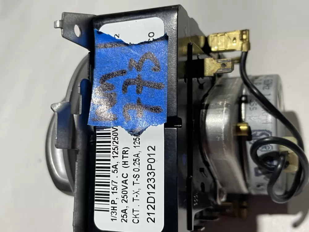 GE 212D1233P012 WE4M364 Dryer Timer AZ149083 | Wm773