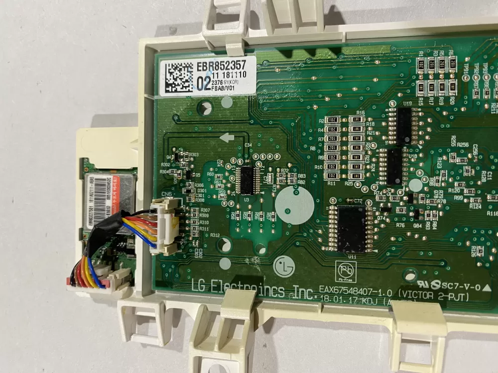 LG EBR85235702 EBR85235714 Dryer Display Power Control Board AZ184709 | BK354