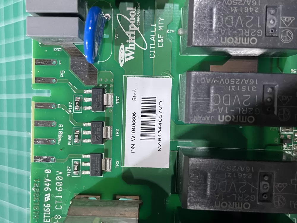 Whirlpool W10406609 W10442137 Washer Control Board AZ190070 | Wm802