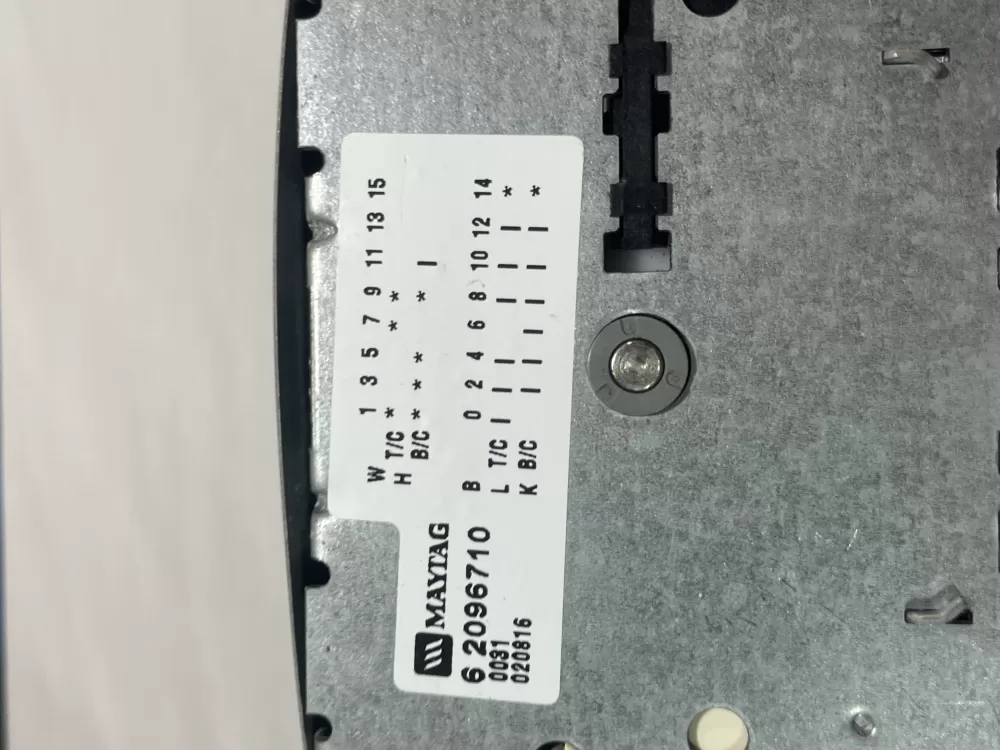 Maytag 6 2096710 62096710 Washer 209710 Timer 209710 209710 AZ151986 | Wm852