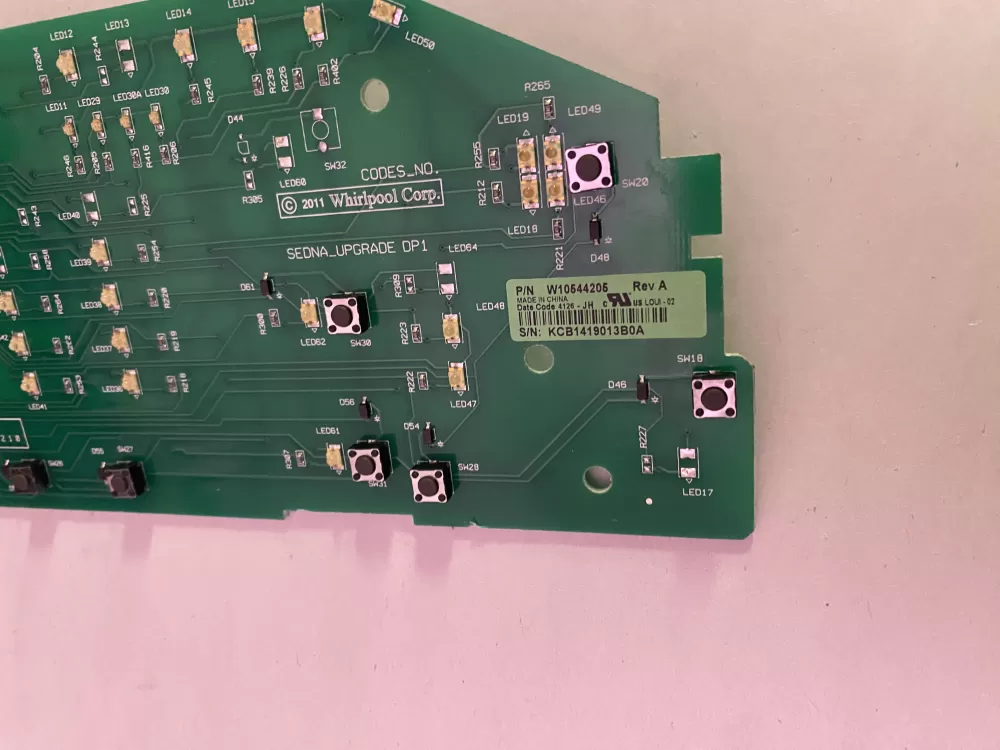 Whirlpool W10544205 WPW10536854 W10536854 Washer Control Board AZ197298 | BK2732