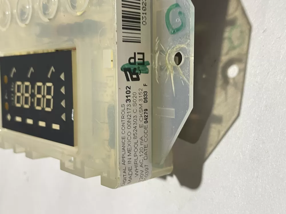 Whirlpool WP6610457 Estate Range Oven Control Board AZ122556 | Wm2243