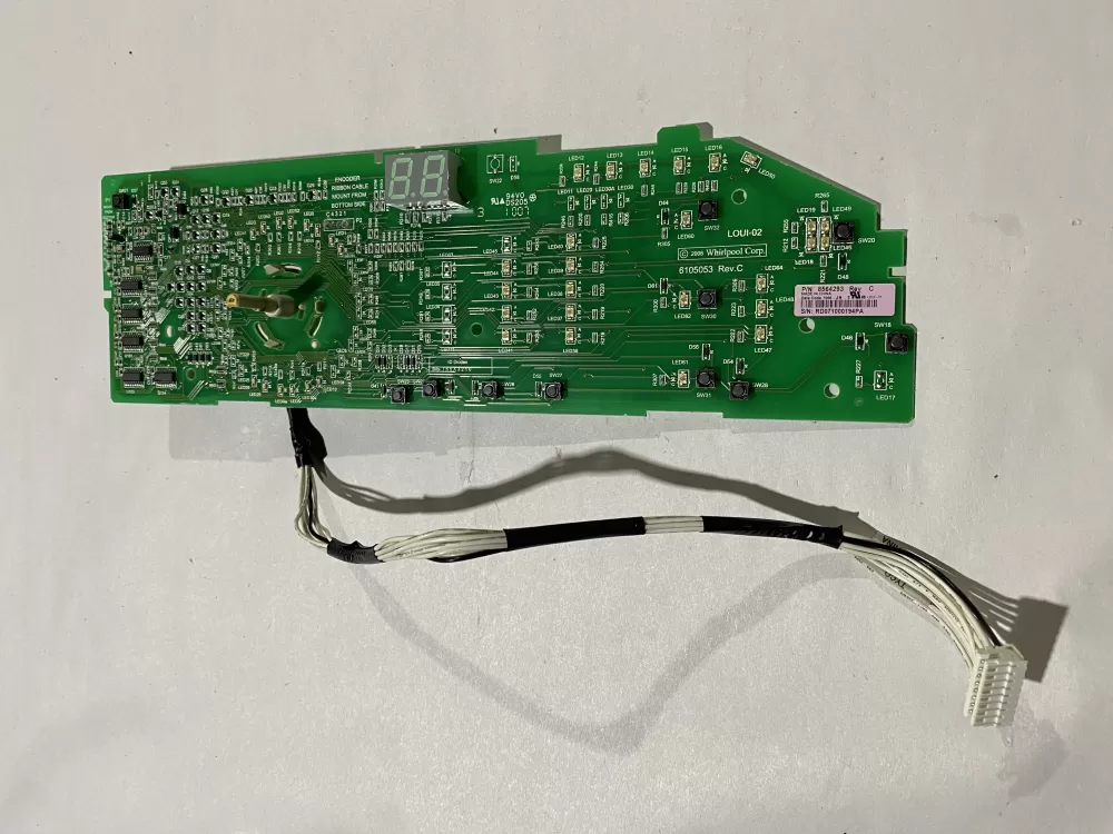 Whirlpool 8564293 8563974 Dryer Control Board