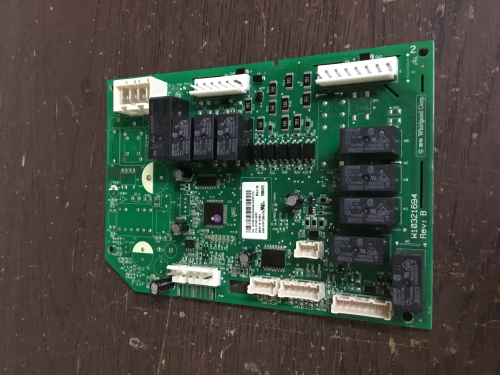 Whirlpool  Maytag  KitchenAid  Jenn-Air AP6329003 W10467104 W10614933 W10886280 WPW10614933 W11035835 PS12346620 Refrigerator Control Board