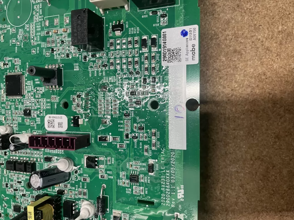 GE 290D1914G101 290D2864GXXX 290D1914G001 Washer Control Board AZ4885 | KM1361