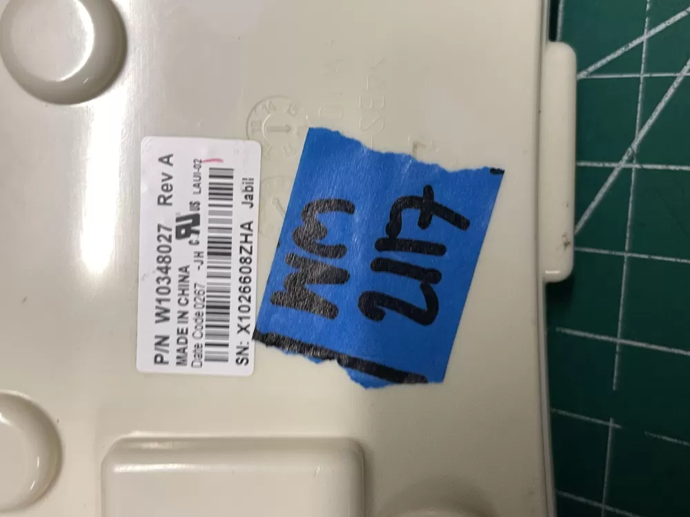 Whirlpool W10604637 Washer Control Board User Interface AZ210394 | Wm2117