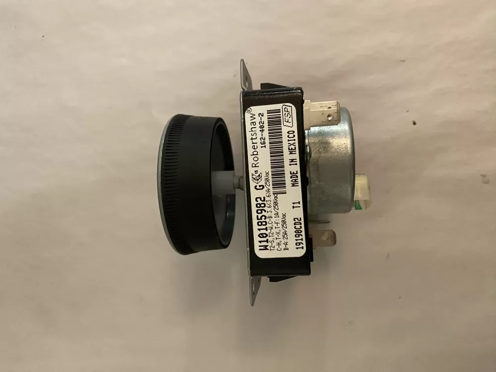 Whirlpool  Maytag  Kenmore AP6016541 W10185982 WPW10185982VP WPW10185982 PS11749831 Dryer Timer