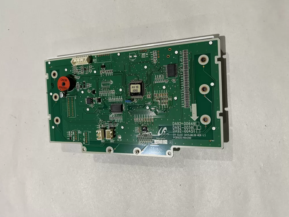 Samsung DA92 00649A Refrigerator Control Board Dispenser AZ152201 | BK2063