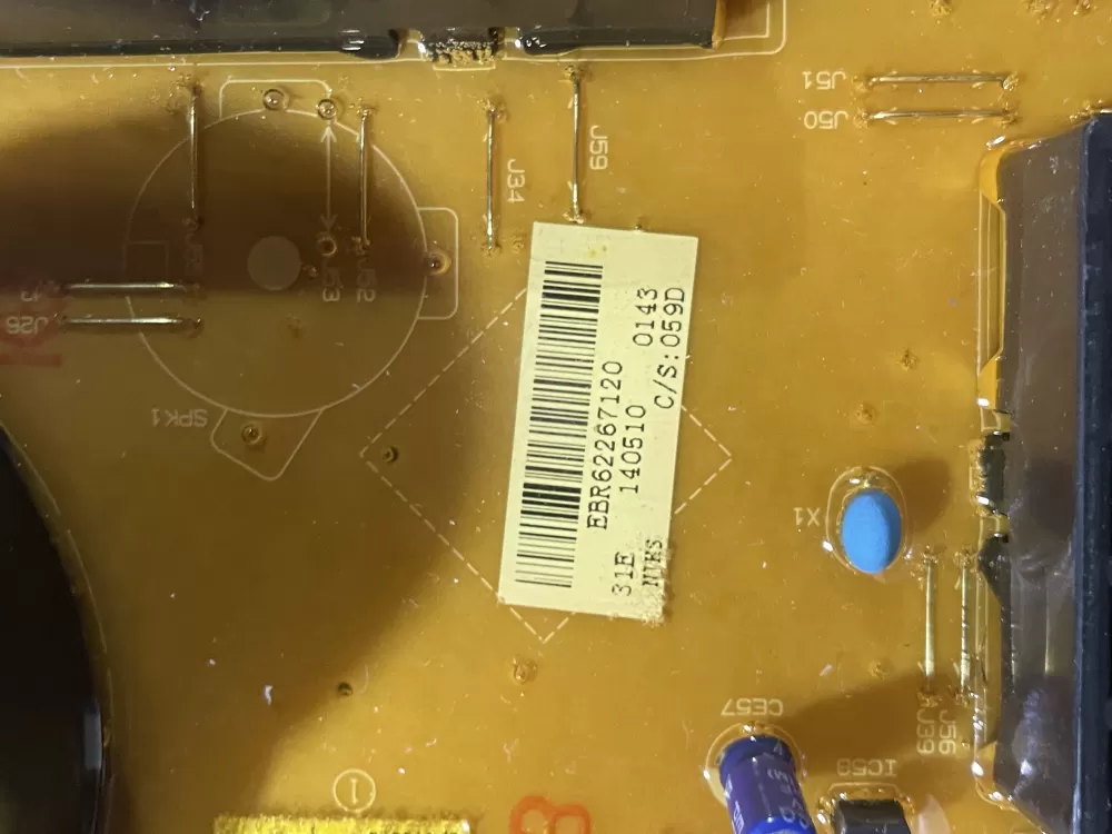 LG EBR62267120 Washer Control Board AZ93769 | Wmv548