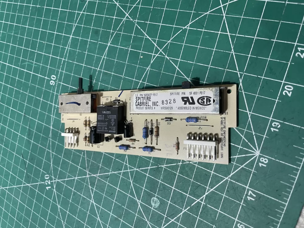 GE WR55X129  AP2071638  162D6372P010  2004  AH304236  EA304236  PS304236  WR55X0042  WR55X0073  WR55X0075  WR55X0129  WR55X42  WR55X73  WR55X75  162D6372P017 Refrigerator Dispenser Control Board