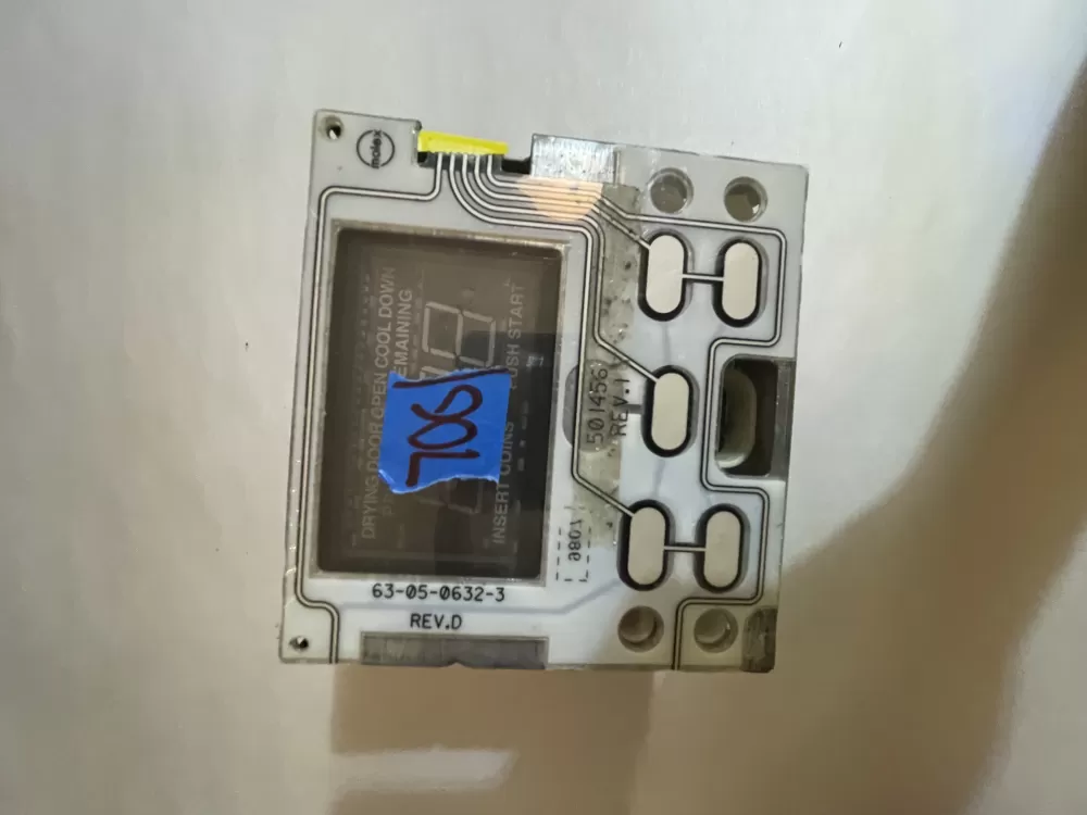 SpeedQueen 501458 M414050 501848 Dryer Control Board AZ189938 | KM706