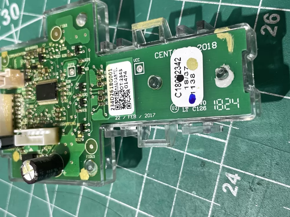 GE 234D2618G001 WE04X27284 Dryer Control Board AZ197543 | Wm2736