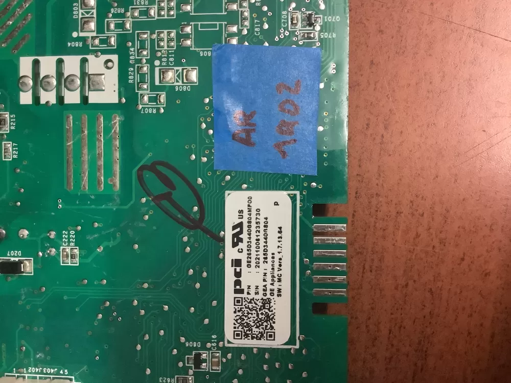 GE 265D3440G804 Dishwasher Control Board AZ195707 | AR1902