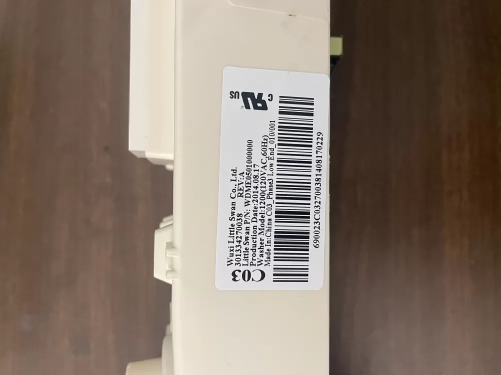 GE WDME0501000000 301334270038 Washer Control Board AZ99193 | KMV162