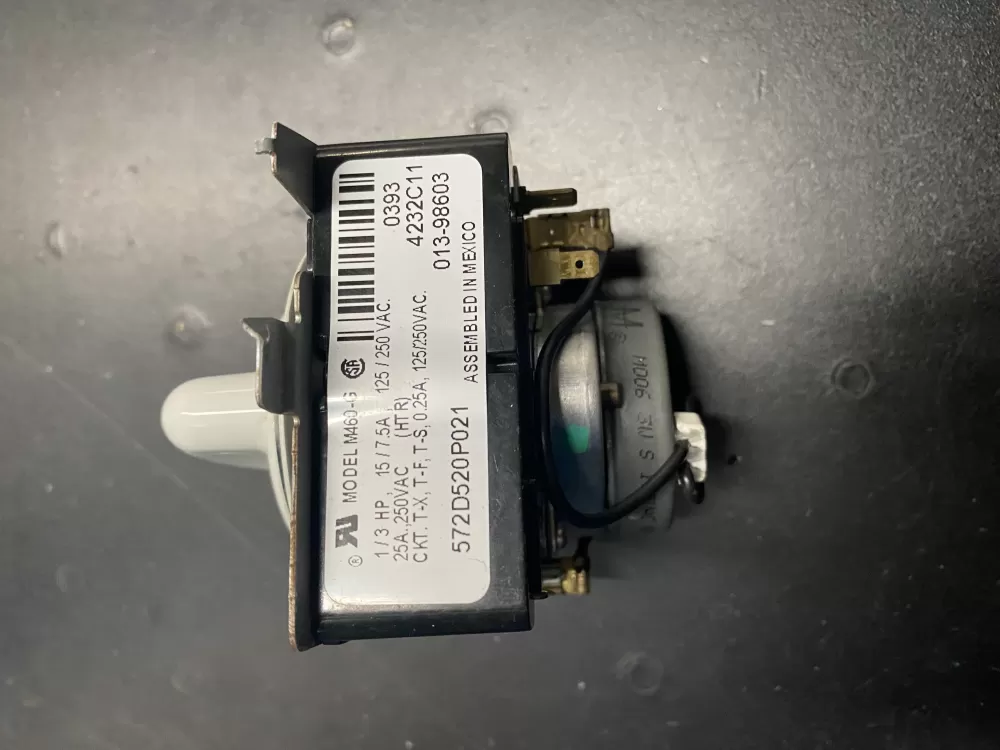 GE 572D520P021 WE4M271 Dryer Timer AZ16854 | BK1216