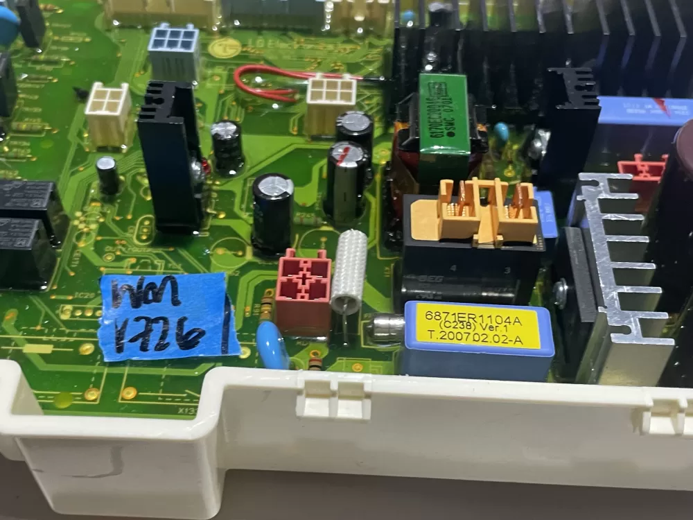 LG 6870EC9291A 1 6871ER1104A Washer 687ER04A Control Board AZ125806 | Wmv726
