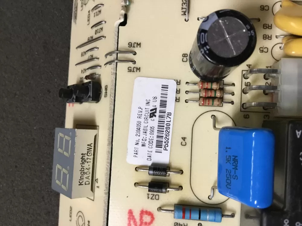 Kenmore 2304050 Refrigerator Control Board AZ99715 | NR111
