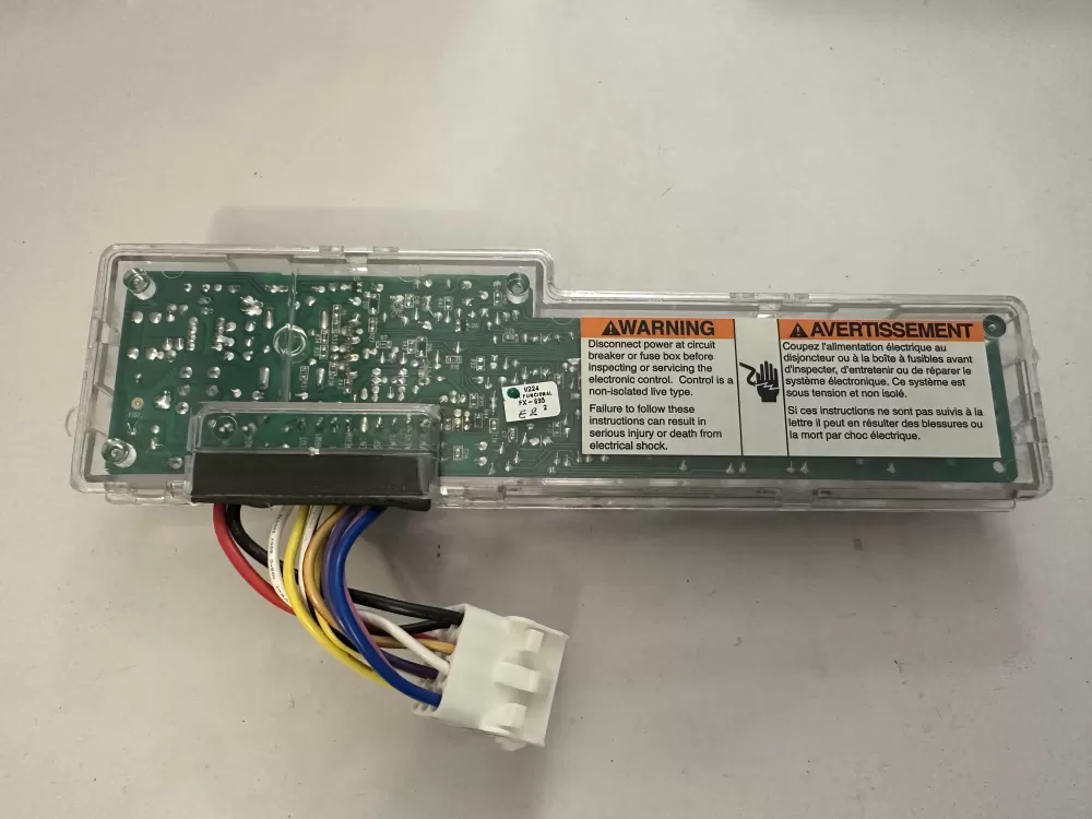 Frigidaire Dishwasher User Interface Button Control Panel AZ1947 | NT442