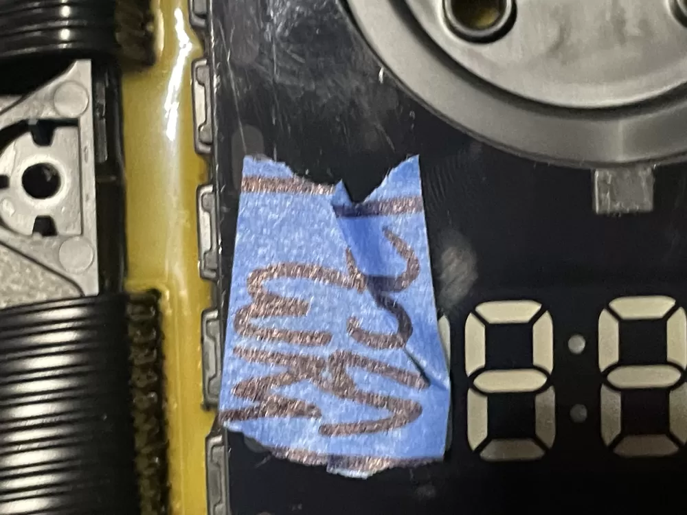 Samsung DC92-00256A DC41-00122B Washer UI Control Board AZ28820 | WMV262