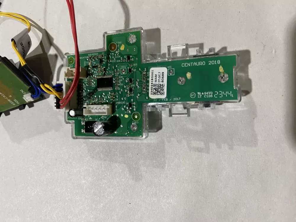 GE 234D2618G001 WE04X27284 Dryer Control Board AZ157597 | BK1779