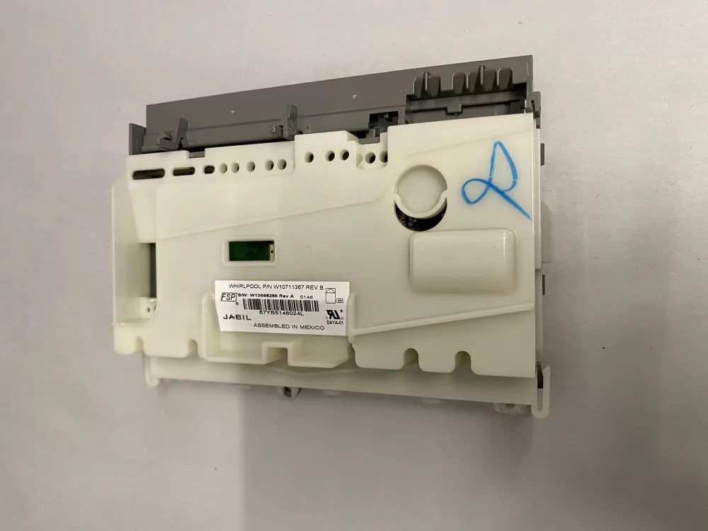 W10711367 Whirlpool Dishwasher Board - Control