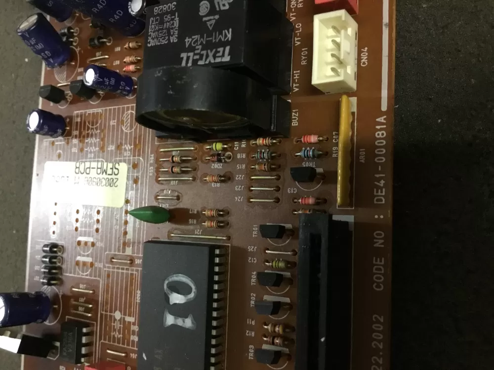 Samsung GE WB27X10508 DE41-00081A Microwave Control Board AZ100657 | NR144