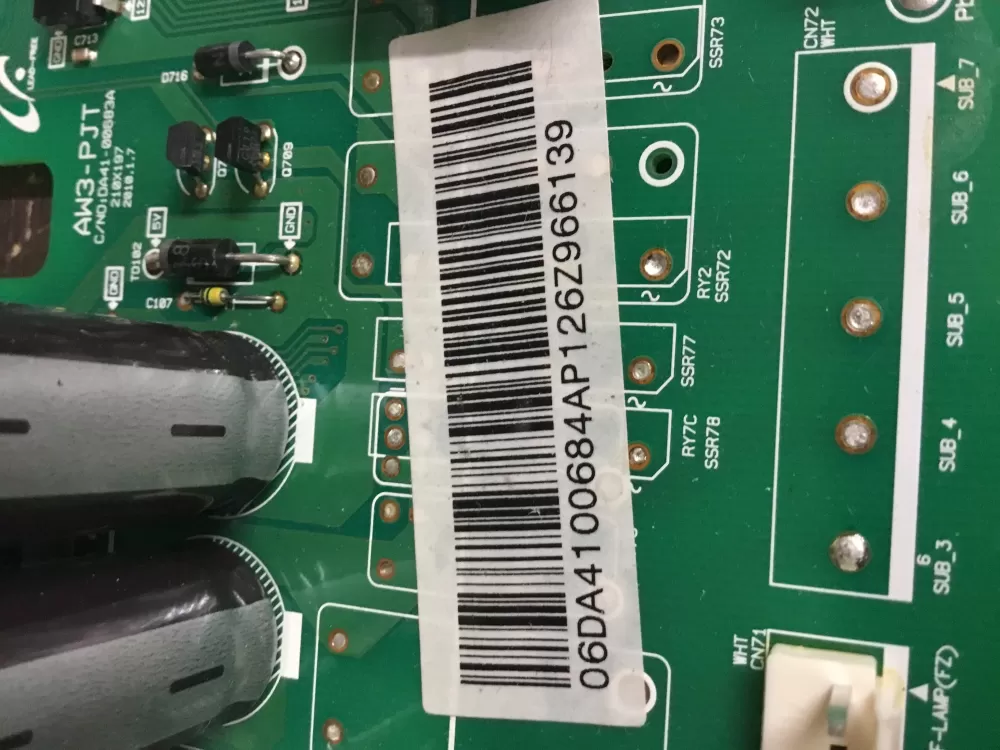 Samsung AP4700500 DA41 00684A Refrigerator Control Board AZ21727 | NR106