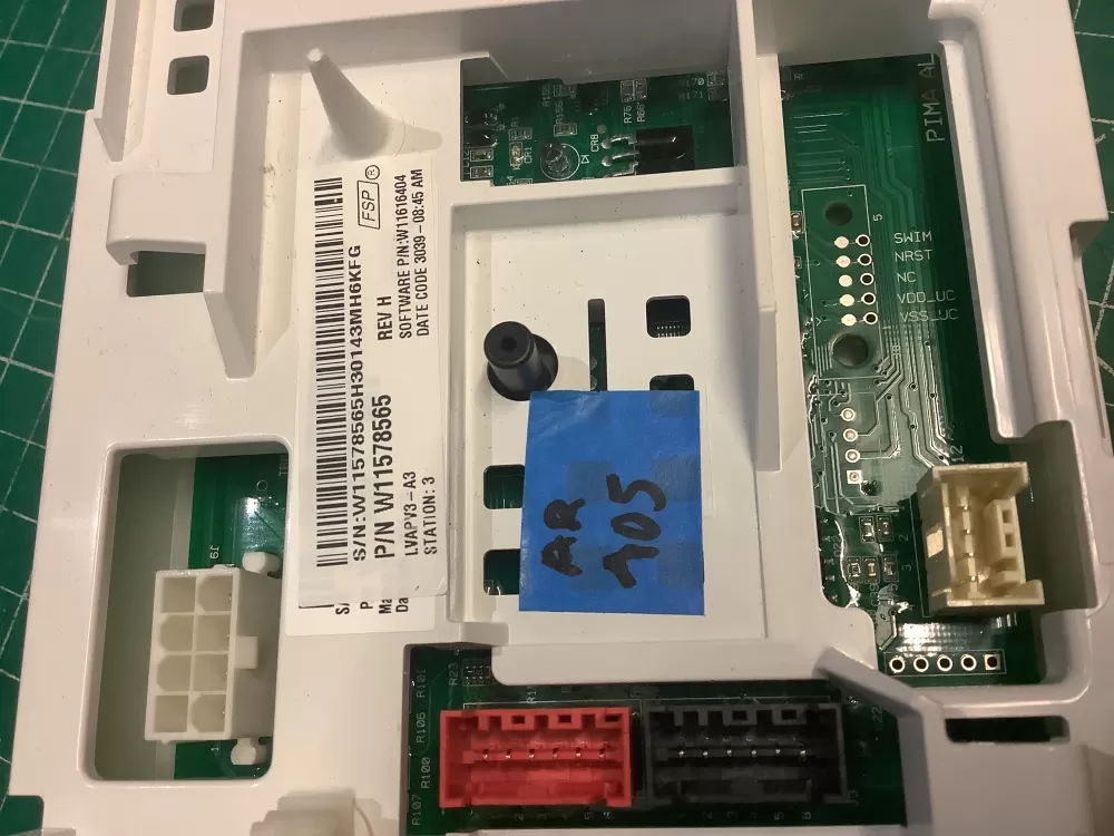 Whirlpool KitchenAid Roper W11578565 Washer Control Board AZ198365 | AR105