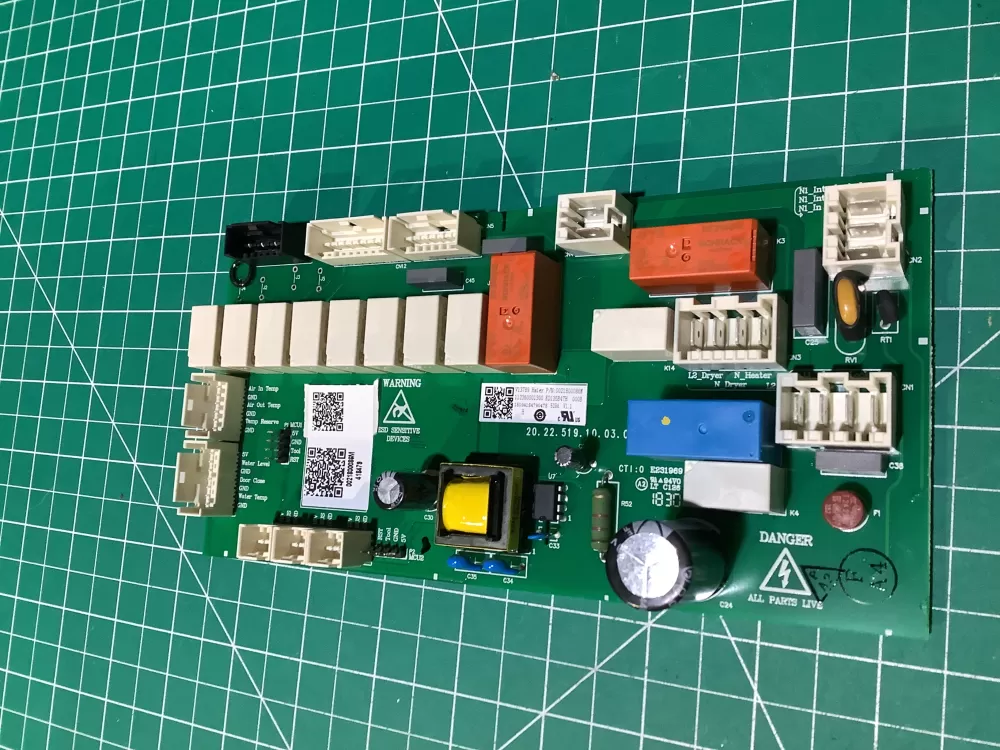 Ge Compact Washer Control Board wh22x35701 0021800086m AZ136007 | NR2347