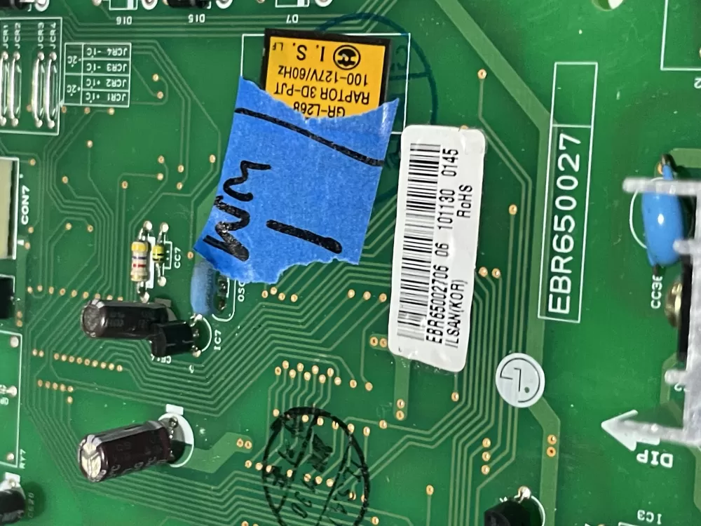 LG Kenmore EBR65002706 Refrigerator Control Board AZ157227 | Wm1