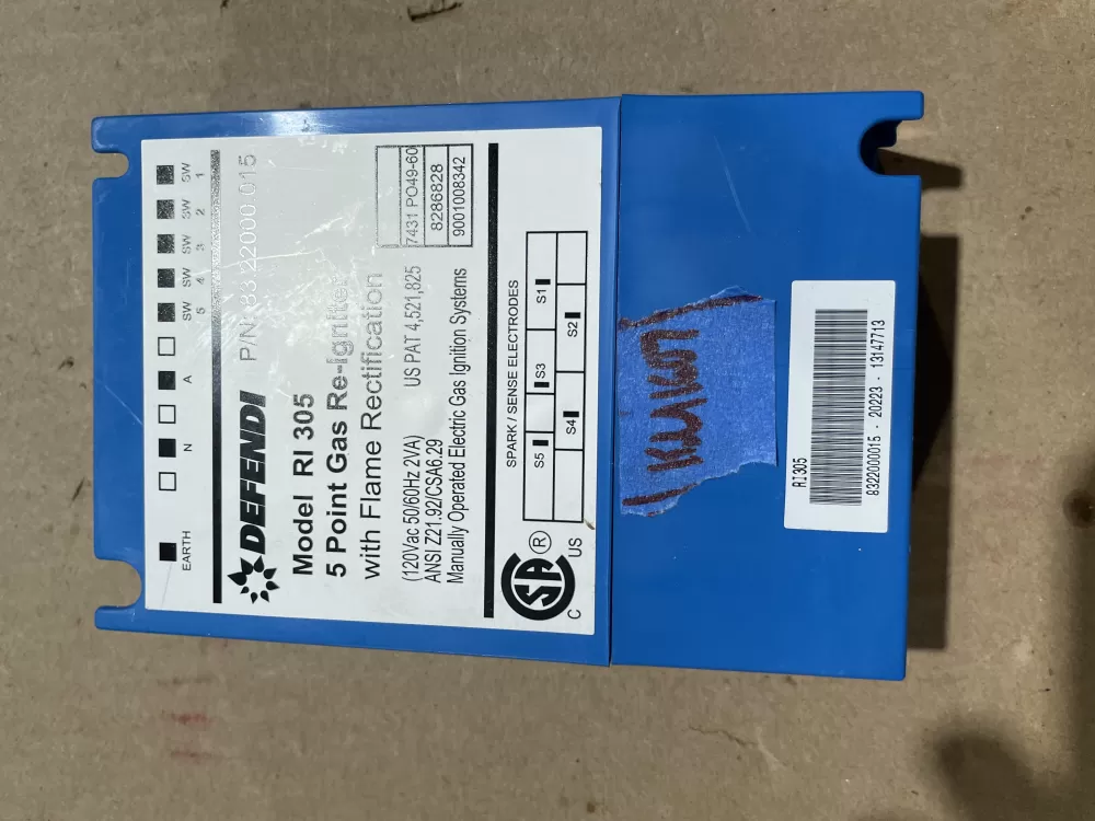 Bosch Thermador Gaggenau 83 22000 015 Cooktop Spark Module AZ68505 | KM1607