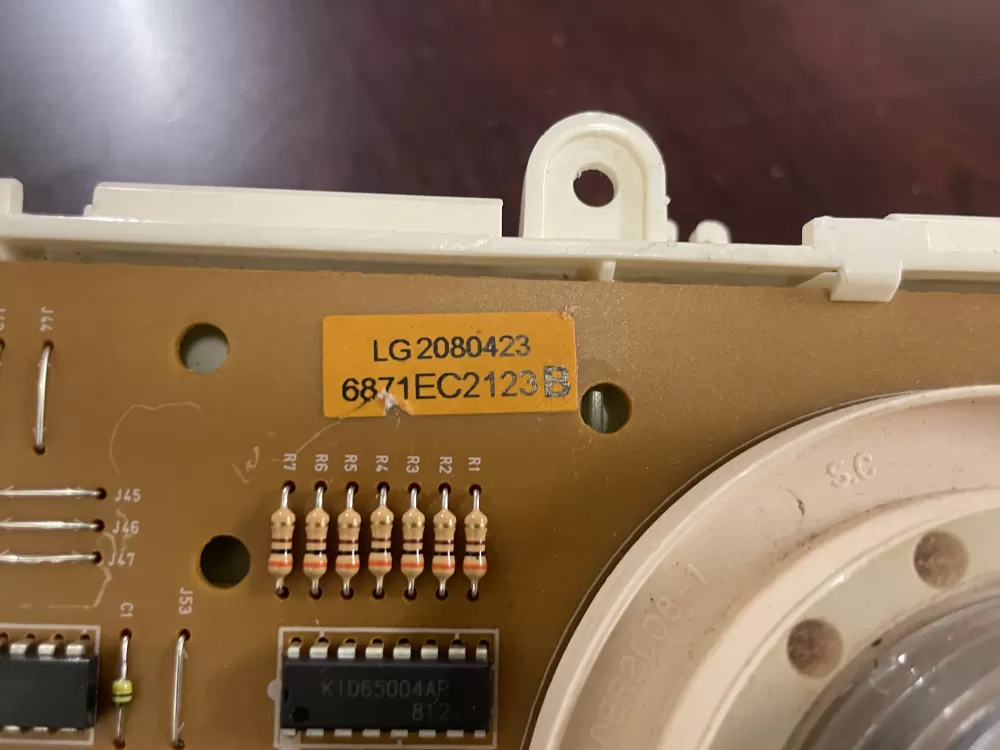 LG 6871EL1004C 6871EC2123B Dryer Control Board AZ83798 | Wmv476