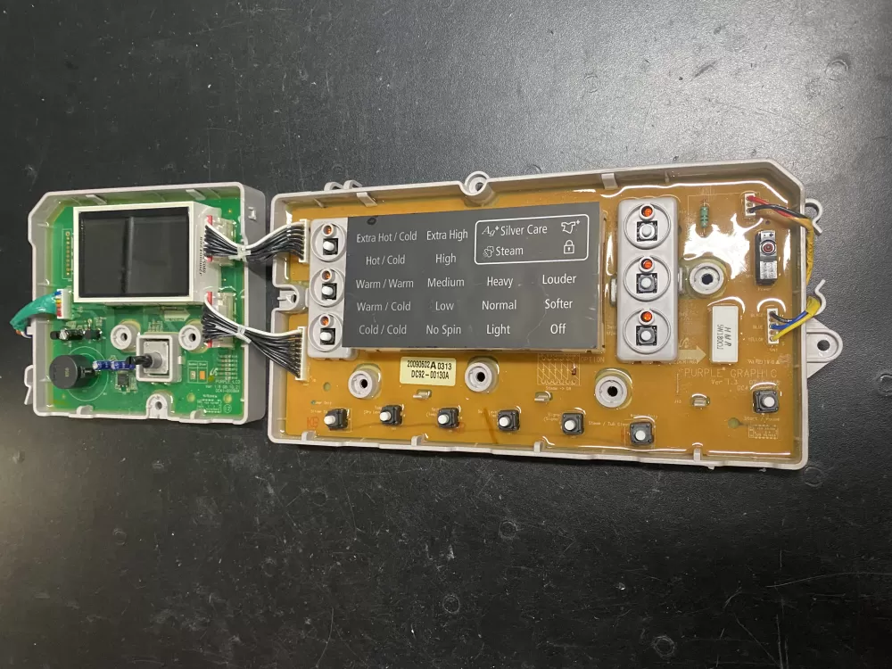 Samsung DC92-00130A Washer Control Board