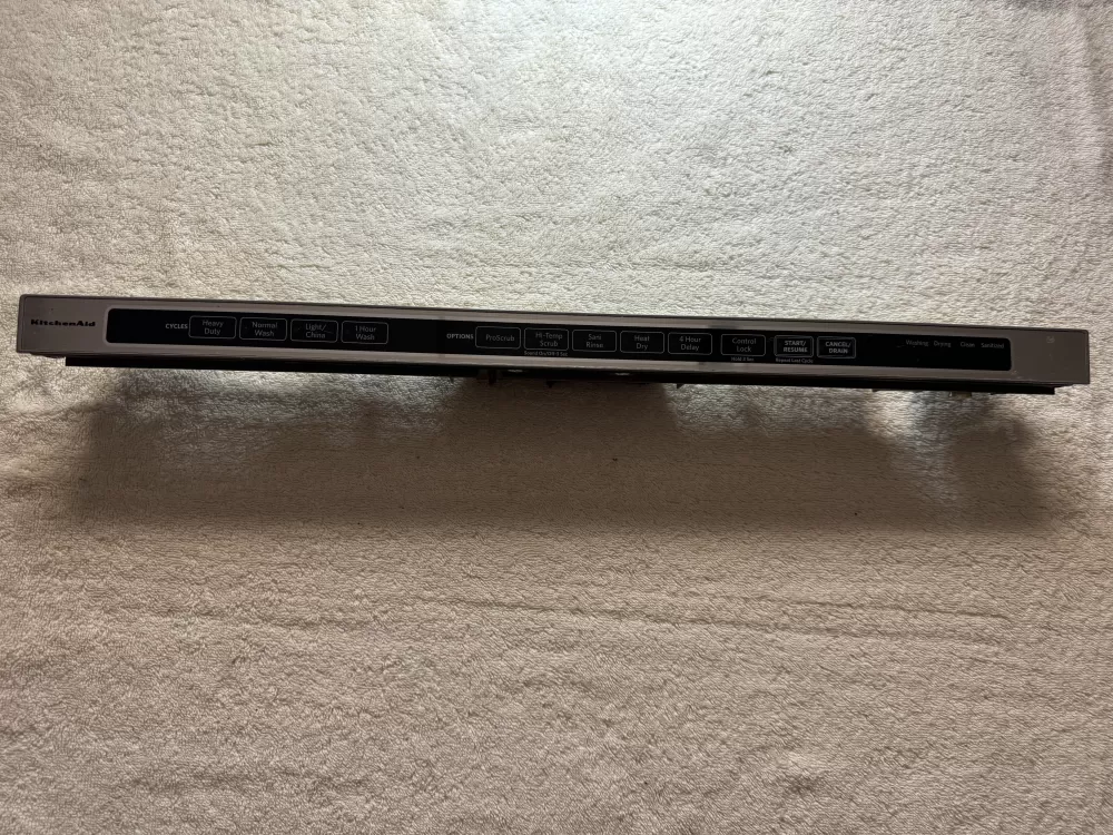KitchenAid W10195793 W10481125 W10593257 WPW10481125 PS11755449 Dishwasher Control Panel