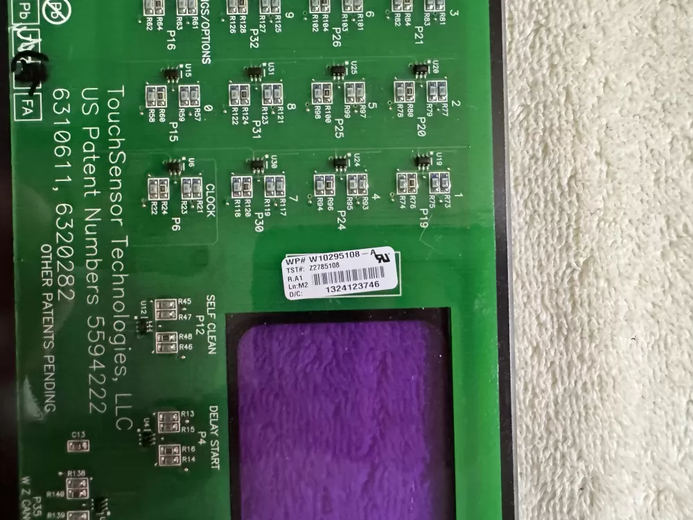 KitchenAid Whirlpool W10295108 W10317067 Oven Control Board Panel AZ11232 | V358