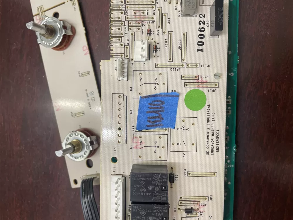 GE 175D5261G029 EBX1129P004 WH12X10475 Washer Control Board AZ30844 | KM10